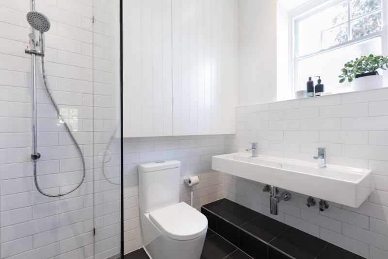 Compact Bathroom with Efficient Storage